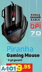 PİRANHA GAMİNG MOUSE PİRANHA GAMİNG MOUSE
